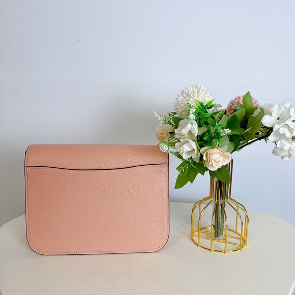 Coach C5632 Brynn Flap Crossbody IN Shell Pink - Picture 3 of 7